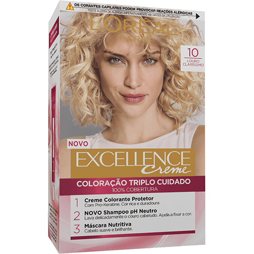 excellence creme 10 Louro Claríssimo